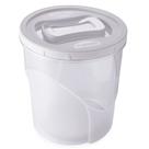 Pote de plástico Clic rosca 7,6 litros branco Plasutil ref. 2836
