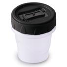 Pote de plástico Clic rosca porta temperos 65ml preto Plasutil ref.13907