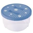 Pote de plástico decorado rosca 2 litros azul Plasutil ref.5564