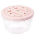 Pote de plástico decorado rosca 2 litros rosa Plasutil ref.5564 Pote de plástico decorado rosca 2 litros rosa Plasutil ref.5564