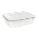 Pote de Plástico Descartável para Alimentos Retangular com Tampa 750ml com 24 Unidades Prafesta Pote de Plástico Descartável para Alimentos Retangular com Tampa 750ml com 24 Unidades Prafesta