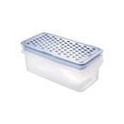 Pote de Plastico Hermetico Com Ralador Trava Mais 875 ml Azul 15399