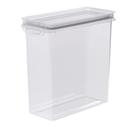 Pote de Plástico Retangular 3L Hermético - Plasútil