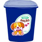 Pote De Ração Cachorro Gato 6 Litros Comida Pet Porta Ração -