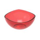 Pote de Sobremesa 265ml Avulso Trio Crippa Plástico Vermelho Tigela Pote para Doces Pote de Sobremesa 265ml Avulso Trio Crippa Plástico Vermelho Tigela Pote para Doces