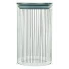 Pote de Vidro 750ml Minimalista Tampa Inox com Vedação