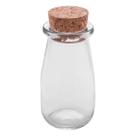 Pote De Vidro Borossilicato 100ml Garrafinha Com Tampa Rolha Porta Chá Tempero Ervas Grãos Mantimentos Organizador Decorativo Para Cozinha
