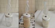 Pote de Vidro Com Airlock Fermentação C/3