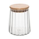 Pote de Vidro com Tampa de Bambu Classic 500ml Casa Del Grande