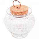 Pote de vidro com tampa de cortiça rolha Classic Lyor 300 ml