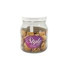 Pote de Vidro Com tampa Style 1150ml
