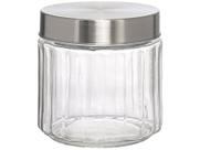 Pote de Vidro Hauskraft com Tampa Redondo 800ml Cabane