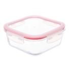 Pote de vidro hermético 1,1l quadrado invicta