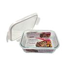 Pote de Vidro Hermético Branco Belovidro - Armazenamento Seguro e Elegante para Alimentos