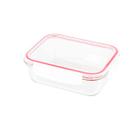 Pote De Vidro Hermético Com Tampa 370ml Anel De Silicone