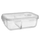 Pote de Vidro Hermético Mimo Style 1 Litro com Divisória