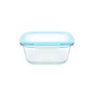Pote de Vidro Hermético Quadrado 800ml