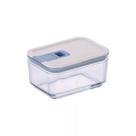 Pote de Vidro Hermético Retangular - 750ml - Tampa com Alavanca - Perfect Seal - Neoflam