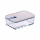 Pote De Vidro Hermético Retangular - Tampa Com Alavanca - 1100ml - Perfect Seal - Neoflam
