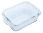 Pote De Vidro Mor 370ml Armazar Com Tampa Marmitas Fit Transparente