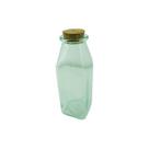 Pote de Vidro Quadrado 350ml 15,5cm x 5cm Pote de Vidro Quadrado 350ml 15,5cm x 5cm