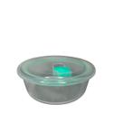 Pote De Vidro Redondo Com Tampa 650 Ml