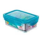 Pote de Vidro Retangular 800ML Sanremo SR73/2 Pote de Vidro Retangular 800ML Sanremo SR73/2