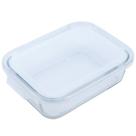 Pote de Vidro Retangular com Tampa 1,5 Litros