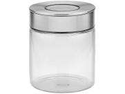 Pote de Vidro Tramontina Purezza com Tampa de Aço Inox 10 cm 700ML Pote de Vidro Tramontina Purezza com Tampa de Aço Inox 10 cm 700ML