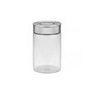 Pote De Vidro Tramontina Purezza Com Tampa De Aço Inox 10cm 1 Litros