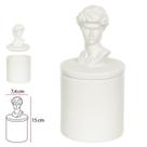 Pote Decorativo Greece em Porcelana - 15cm
