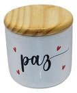 Pote Decorativo Potiche Organizador Multiuso Cerâmica Grande