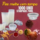 Pote descartavel 70ml com 1.000 unidades para molhos delivery , ketchup mostarda , maionese