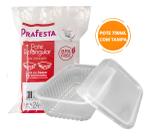 Pote Descartável Freezer Microondas Marmita 750ml Fit 48unid