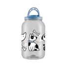Pote Dog Love 3 Litro para Ração de Cães e Gatos com Tampa