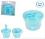 Pote Dosador Para Leite Em Pó Azul ZP00863 Zoop Baby Pote Dosador Para Leite Em Pó Azul ZP00863 Zoop Baby