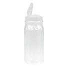 Pote Farinha Açucareiro Plástico Transparente 600ml Tampa Dosadora Farinheiro