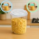 Pote Farinheiro Açucareiro 1200ml Tampa com Dosador Pote para Mantimentos