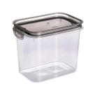 Pote Fechamento Hermético Tampa Trava Mais Cristal Porta Mantimentos 1,8L Plasutil Armazenamento Alimentos Pote Fechamento Hermético Tampa Trava Mais Cristal Porta Mantimentos 1,8L Plasutil Armazenamento Alimentos