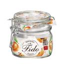 Pote Fido Vidro Hermético Italiano Vedação Borracha 500 Ml