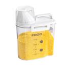 Pote Frasco Hermético Cozinha Cereais Ração Arroz Cozinha 1L