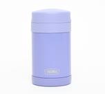 Pote Frasco Térmico Thermos 470ml Lilás com Colher Dobrável