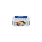Pote Freezinox Inox Quadrado c/ Tampa 16cm 1,2L