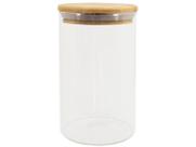 Pote Guarda Petiscos Pet Tampa Bambu 1,1L Oikos