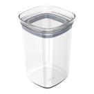 Pote Hermético 1 Litro Incolor Com Tampa De Alta Vedação Organizador Multiuso Para Cozinha Lavanderia Banheiro Porta Acessórios Mantimentos Pote Hermético 1 Litro Incolor Com Tampa De Alta Vedação Organizador Multiuso Para Cozinha Lavanderia Banheiro Porta Acessórios Mantimentos