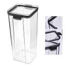 Pote Hermetico 1300ml Tampa Trava Veda Conserva Alimento Mantimento Tempero Transparente Acrilico Organizaçao Resistente Multiuso Armario Cozinha Empi Pote Hermetico 1300ml Tampa Trava Veda Conserva Alimento Mantimento Tempero Transparente Acrilico Organizaçao Resistente Multiuso Armario Cozinha Empi