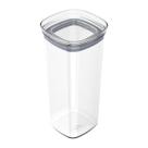 Pote Hermético 1,5 Litros Com Tampa Alta Vedação Organizador Incolor Porta Temperos Grãos Arroz Massas Mantimentos Para Cozinha Bancada