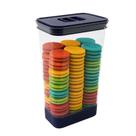 Pote Hermético 3200ml Porta Mantimentos Conservação Cozinha Pote Hermético 3200ml Porta Mantimentos Conservação Cozinha