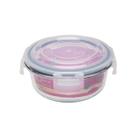 Pote Hermético 400ml De Vidro Borossilicato Redondo Sem BPA Com Tampa Para Guardar Alimentos Levar Almoço Vianda Marmita Pote Hermético 400ml De Vidro Borossilicato Redondo Sem BPA Com Tampa Para Guardar Alimentos Levar Almoço Vianda Marmita