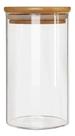 Pote Hermético 800ml Tampa Bambu Mantimentos Cozinha Grande - Quality House